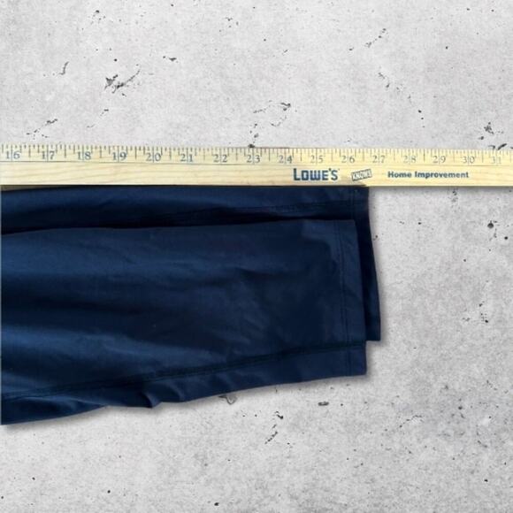 Club Monaco Pants Cuffed Pleated Elastic Waistband Back‎ Pocket Black W US 6 - Picture 6 of 8